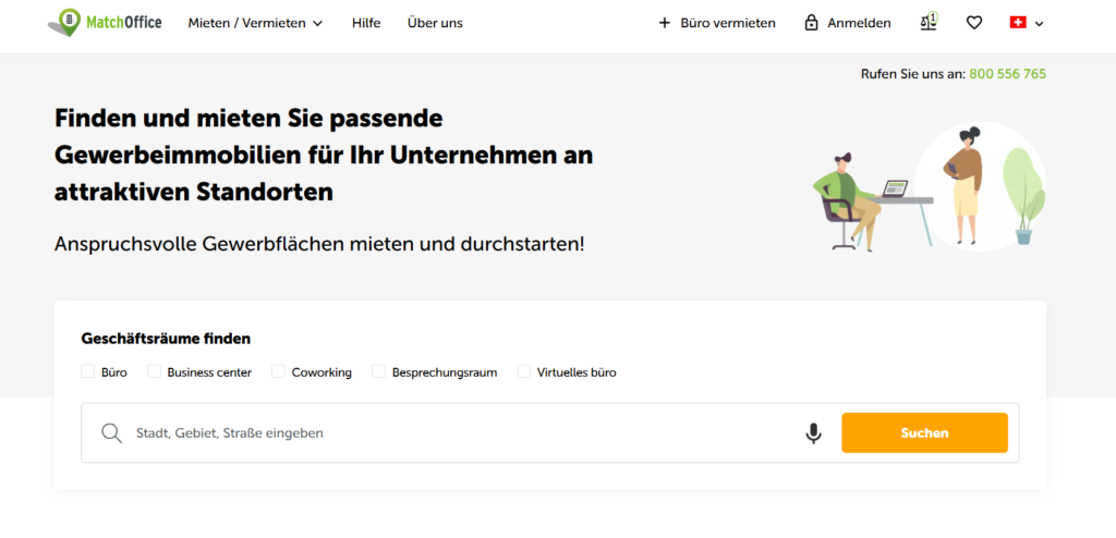 MatchOffice.ch immobilienportal